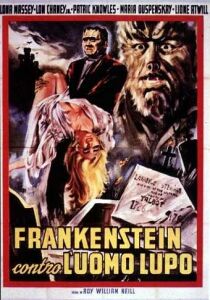 Frankenstein contro l’uomo lupo [B/N] streaming